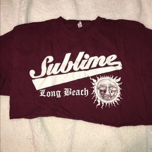 Sublime Vintage crop top